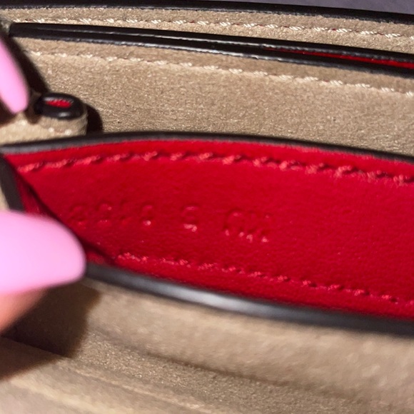 Mini red Givenchy GV3 bag with chain handle - Picture 9 of 9